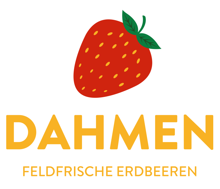 Erdbeerhof Dahmen Logo white